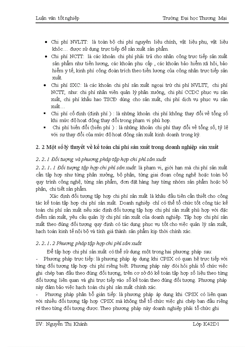 image for page Kế toán chi phí sản xuất sản phẩm thức ăn gia súc tại công ty TNHH ANT (HN)