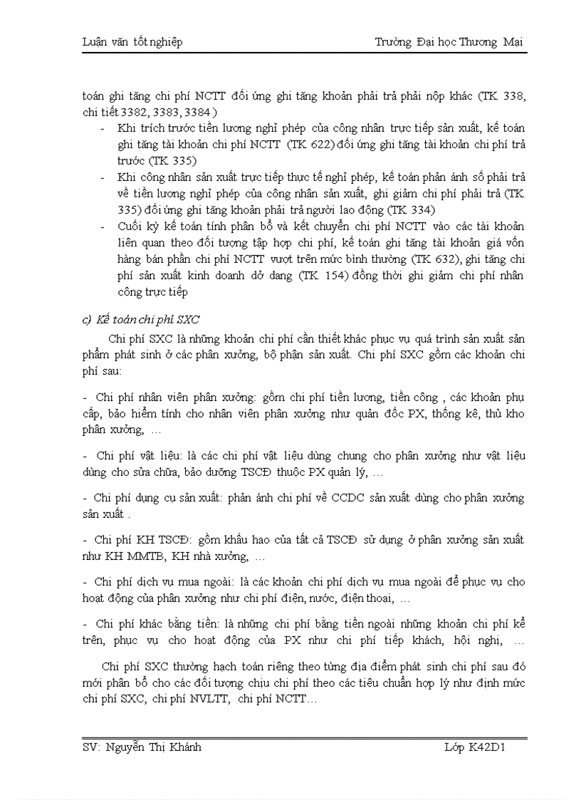 image for page Kế toán chi phí sản xuất sản phẩm thức ăn gia súc tại công ty TNHH ANT (HN)
