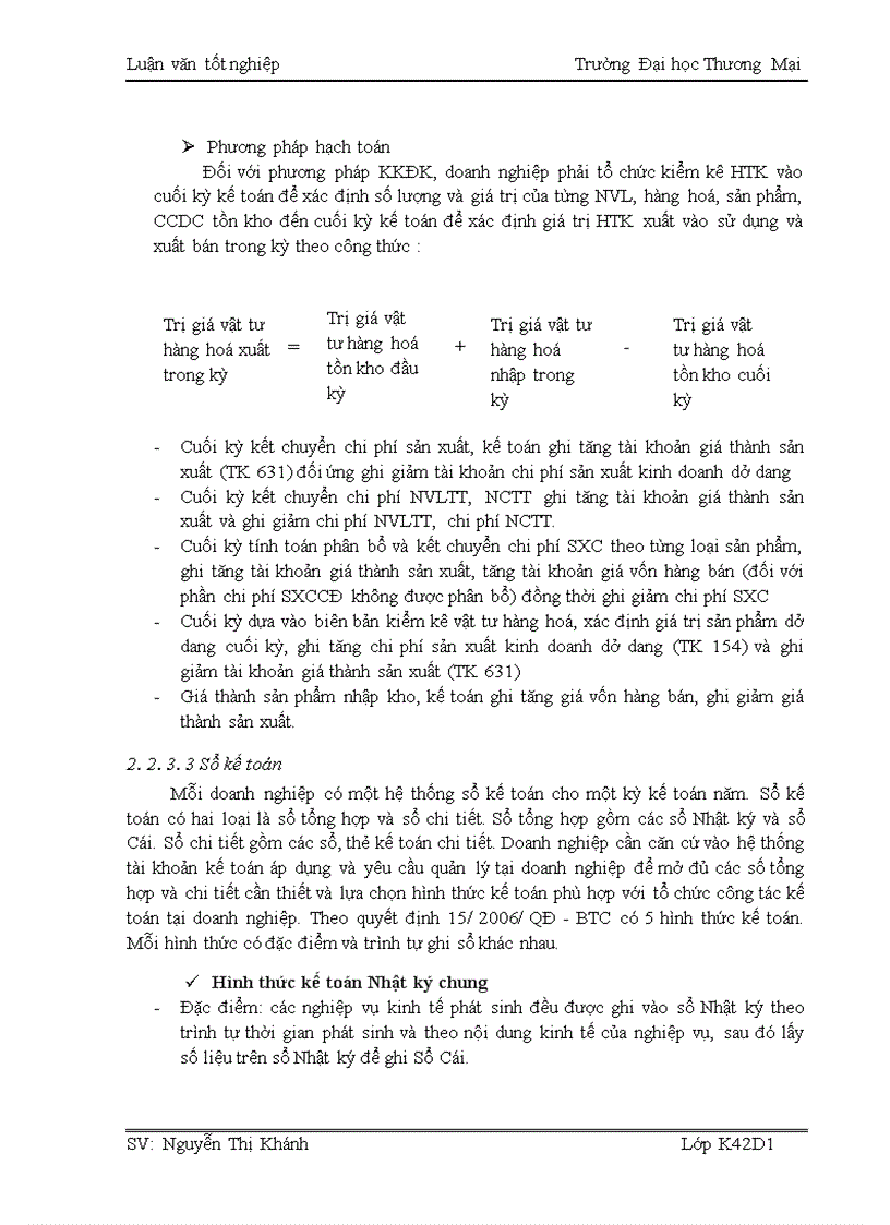image for page Kế toán chi phí sản xuất sản phẩm thức ăn gia súc tại công ty TNHH ANT (HN)