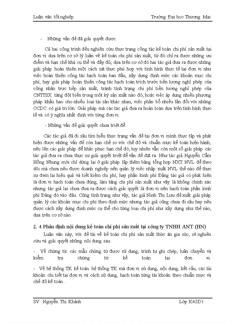 image for page Kế toán chi phí sản xuất sản phẩm thức ăn gia súc tại công ty TNHH ANT (HN)