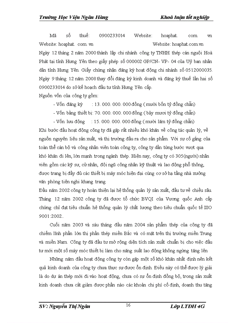 image for page Kế toán chi phí sản xuất và tính giá thành sản phầm tại công ty TNHH thép cán nguội Hoà Phát -Thực trạng và Giải pháp hoàn thiện