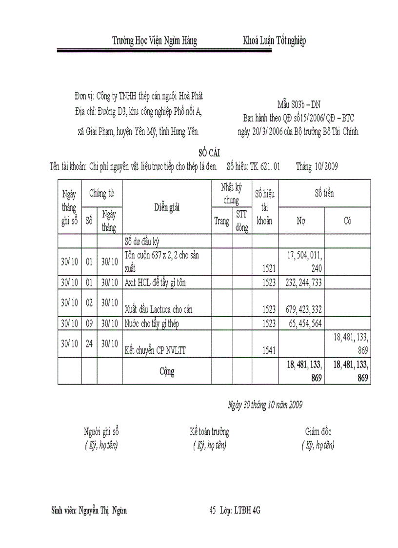 image for page Kế toán chi phí sản xuất và tính giá thành sản phầm tại công ty TNHH thép cán nguội Hoà Phát -Thực trạng và Giải pháp hoàn thiện