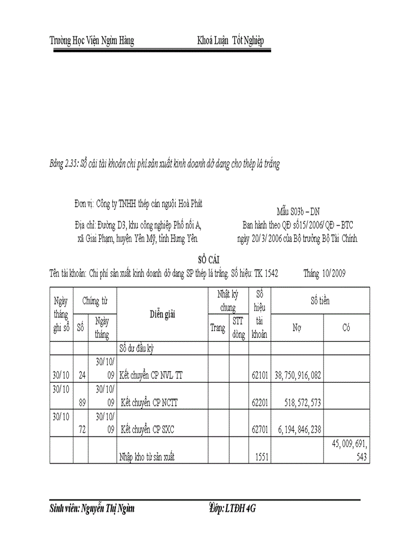 image for page Kế toán chi phí sản xuất và tính giá thành sản phầm tại công ty TNHH thép cán nguội Hoà Phát -Thực trạng và Giải pháp hoàn thiện