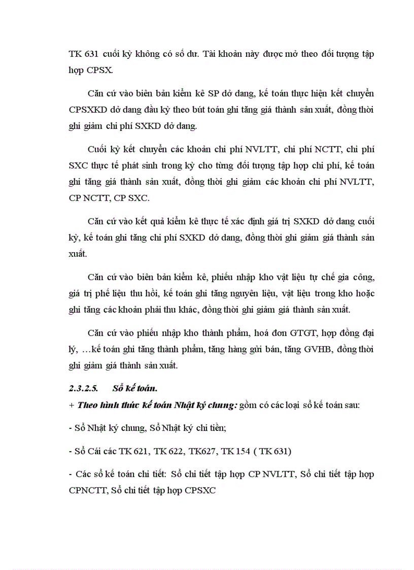 image for page Kế toán chi phí sản xuất xe khách K34 tại Công ty CP Cơ Khí Ô tô 3/2