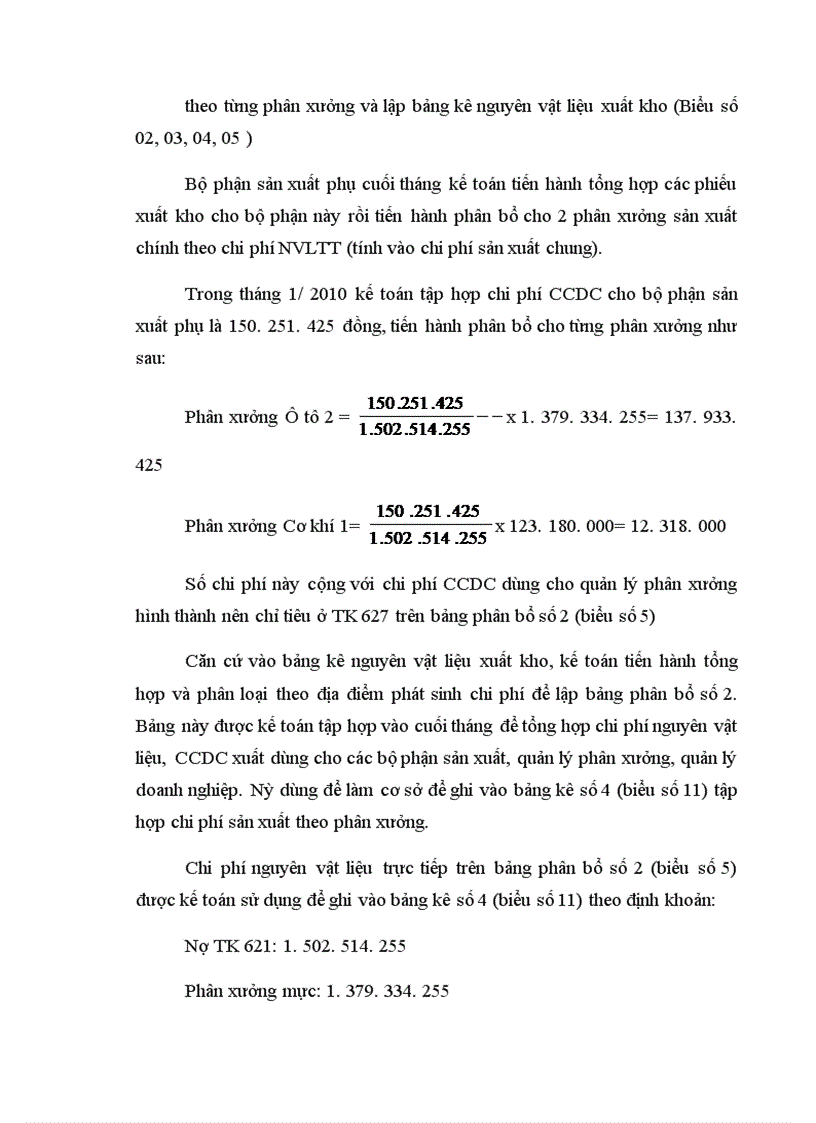 image for page Kế toán chi phí sản xuất xe khách K34 tại Công ty CP Cơ Khí Ô tô 3/2