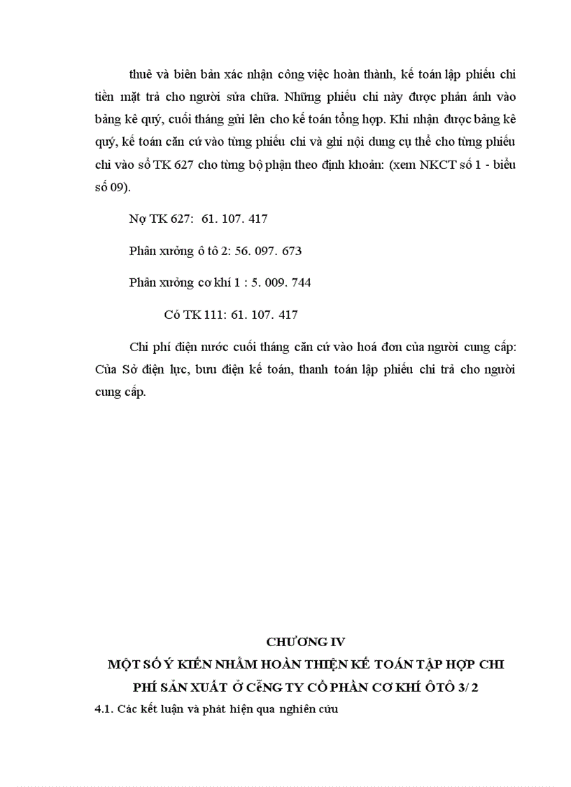 image for page Kế toán chi phí sản xuất xe khách K34 tại Công ty CP Cơ Khí Ô tô 3/2