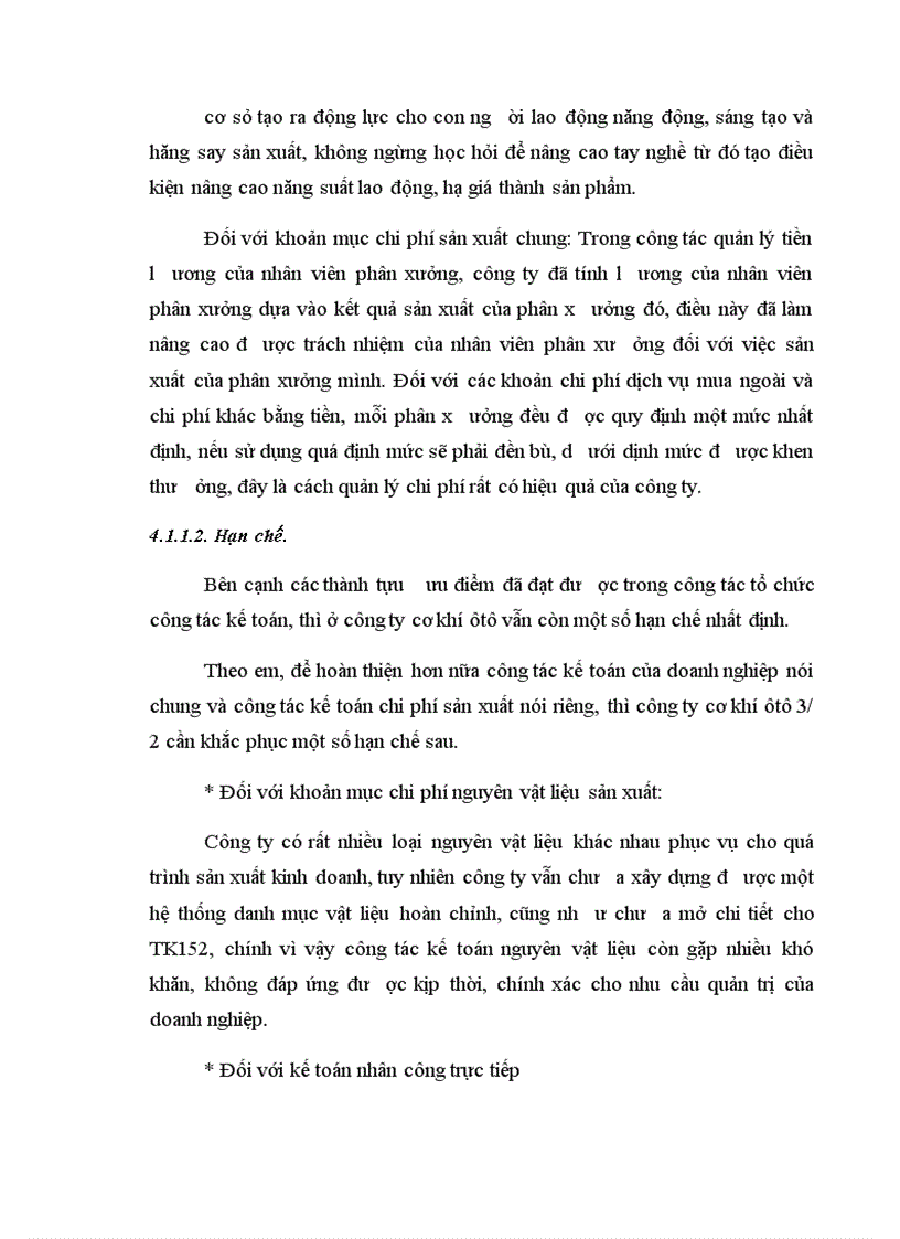 image for page Kế toán chi phí sản xuất xe khách K34 tại Công ty CP Cơ Khí Ô tô 3/2
