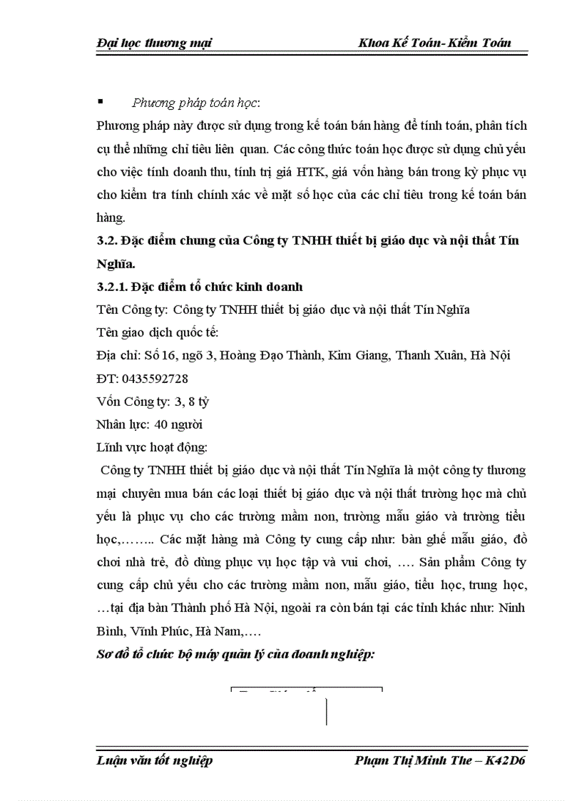 image for page Kế toán bán hàng bàn ghế mẫu giáo tại Công ty TNHH thiết bị giáo dục và nội thất Tín Nghĩa