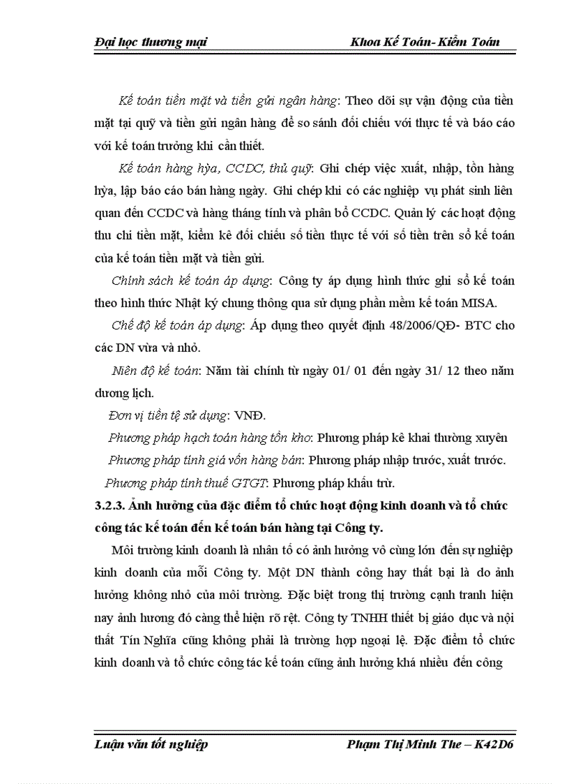 image for page Kế toán bán hàng bàn ghế mẫu giáo tại Công ty TNHH thiết bị giáo dục và nội thất Tín Nghĩa