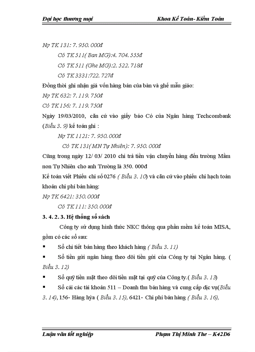 image for page Kế toán bán hàng bàn ghế mẫu giáo tại Công ty TNHH thiết bị giáo dục và nội thất Tín Nghĩa