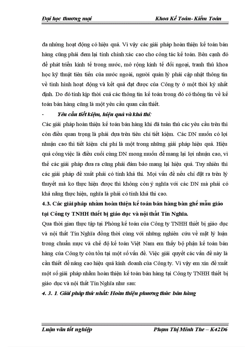 image for page Kế toán bán hàng bàn ghế mẫu giáo tại Công ty TNHH thiết bị giáo dục và nội thất Tín Nghĩa