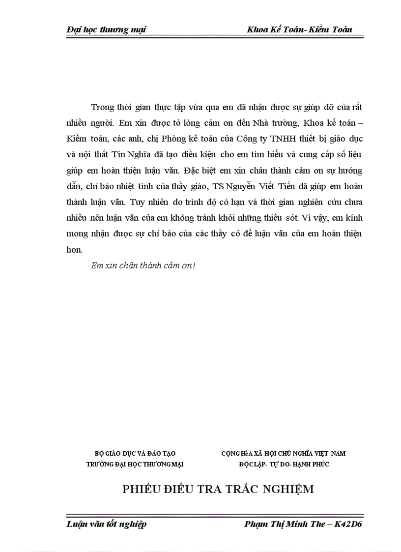 image for page Kế toán bán hàng bàn ghế mẫu giáo tại Công ty TNHH thiết bị giáo dục và nội thất Tín Nghĩa