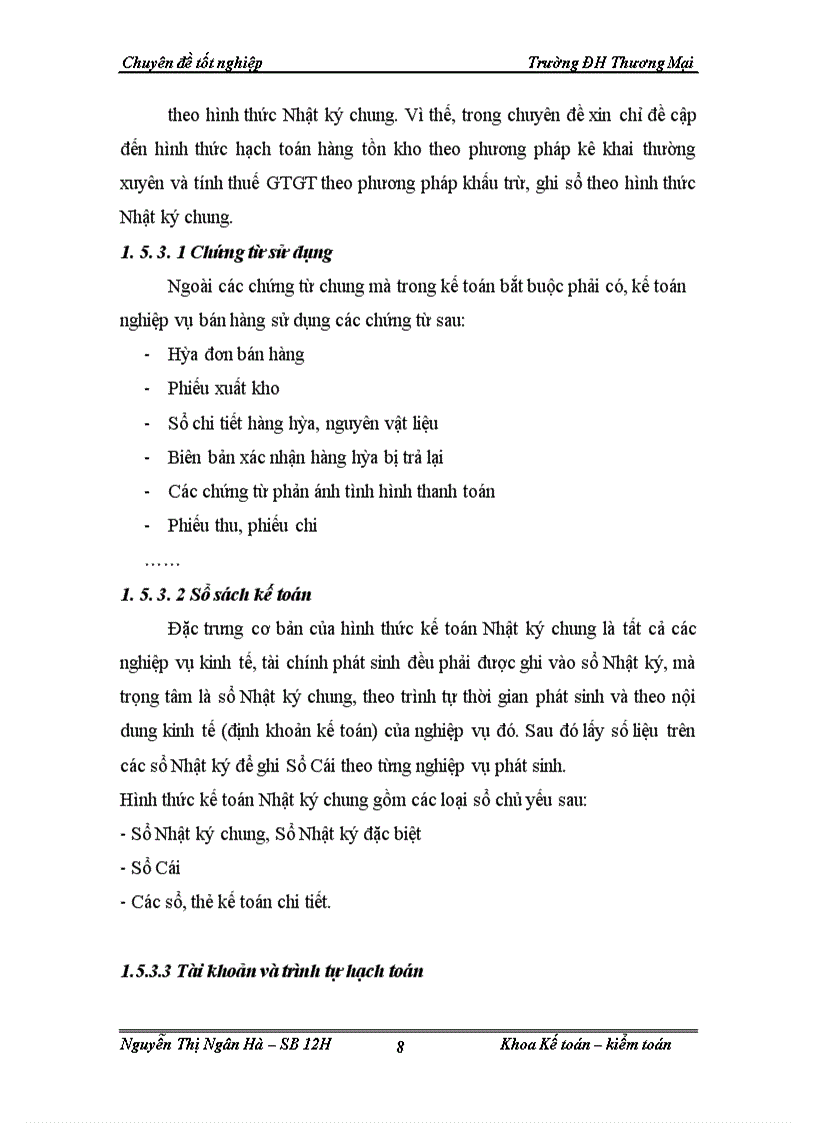 image for page Kế toán mặt hàng máy vi tính tại công ty TNHH Thiết bị và Giải pháp mạng Hà Nội (DNTT)