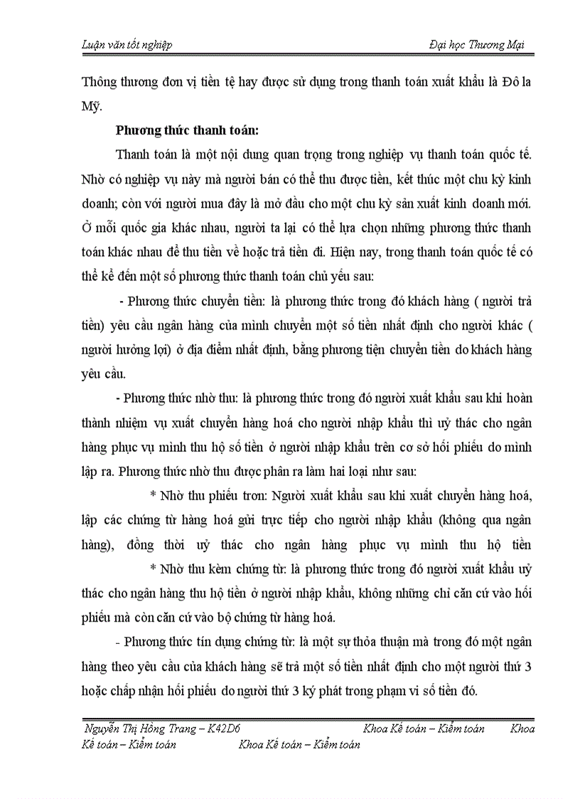 image for page Kế toán nghiệp vụ xuất khẩu hàng may mặc tại công ty cổ phần may mặc QTnP