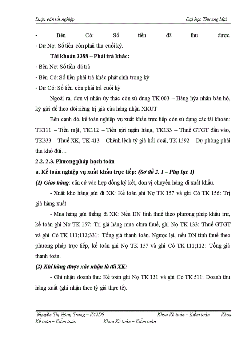 image for page Kế toán nghiệp vụ xuất khẩu hàng may mặc tại công ty cổ phần may mặc QTnP