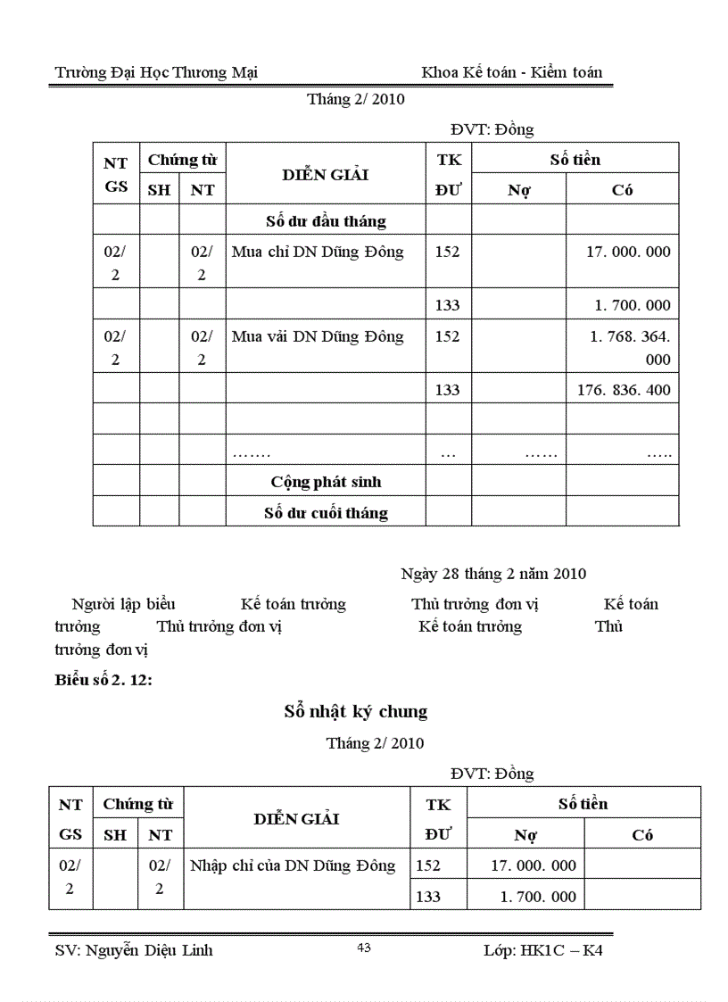 image for page Kế toán nguyên vật liệu áo sơ mi ở công ty cổ phần may Vĩnh Phú