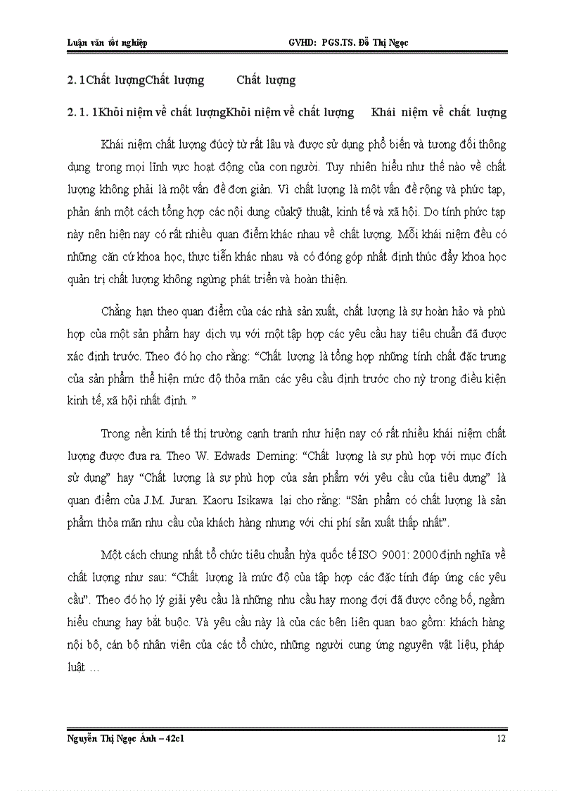 image for page Giải pháp hoàn thiện công tác quản trị chất lượng tại công ty cổ phần Dệt kim Hà Nội