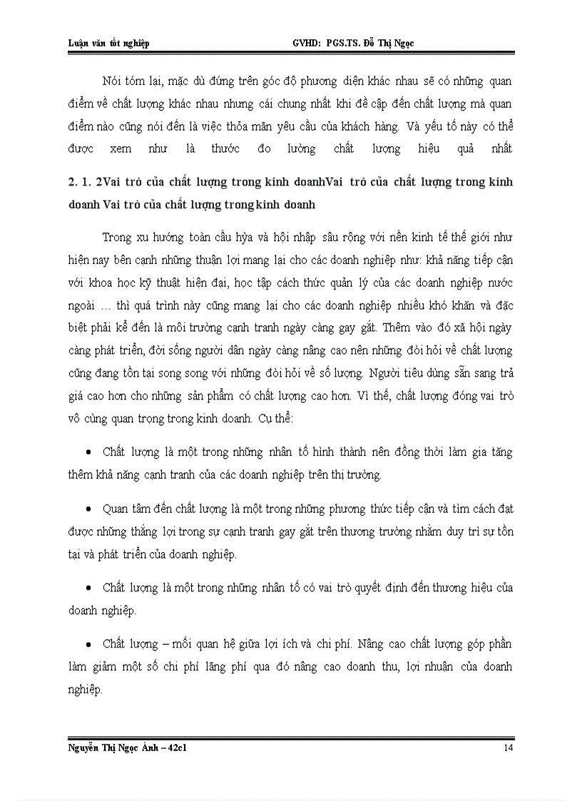 image for page Giải pháp hoàn thiện công tác quản trị chất lượng tại công ty cổ phần Dệt kim Hà Nội