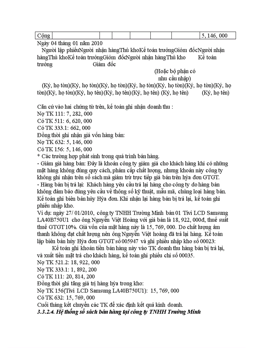 image for page “Kế toán tiêu thụ sản phẩm Ti vi tại Công ty TNHH Trường Minh