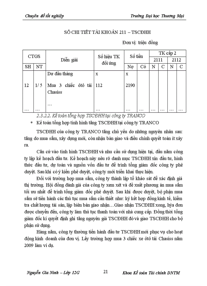 image for page Kế toán TSCĐ hữu hình tại công ty Vận tải và Xây dựng