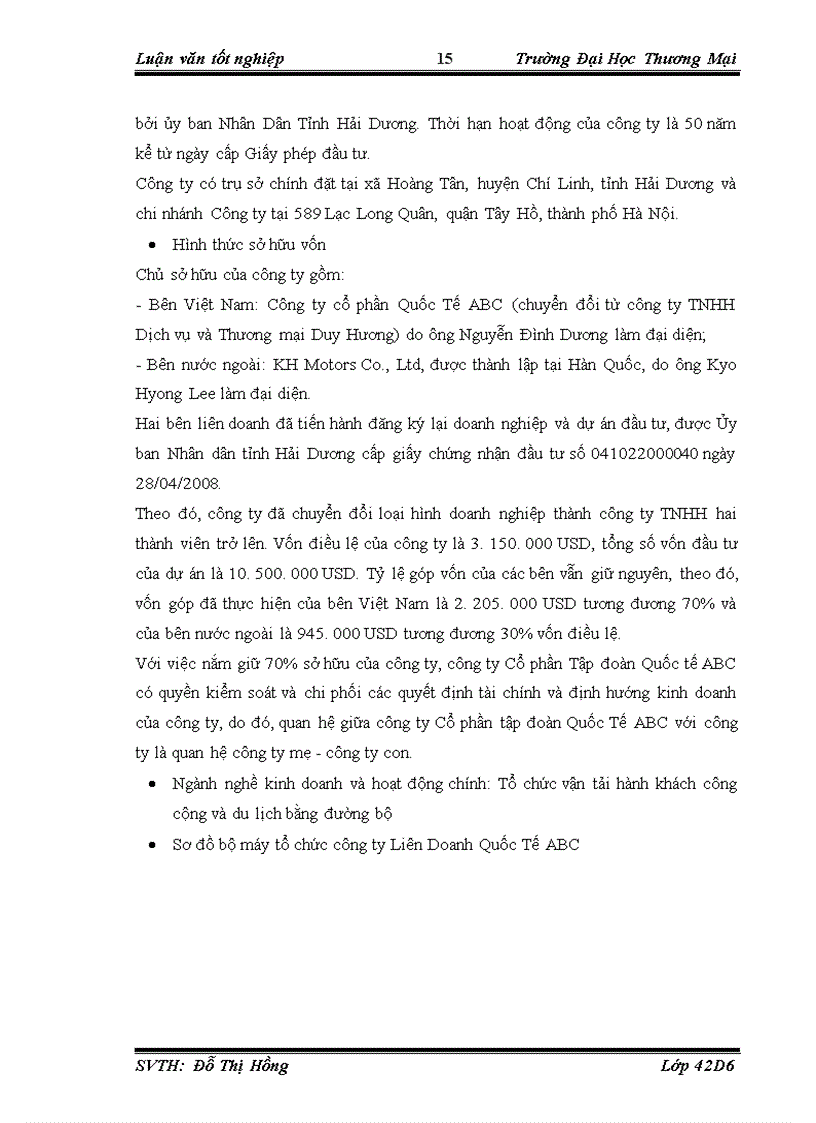 image for page Tiết kiệm chi phí kinh doanh của công ty Liên Doanh Quốc Tế ABC