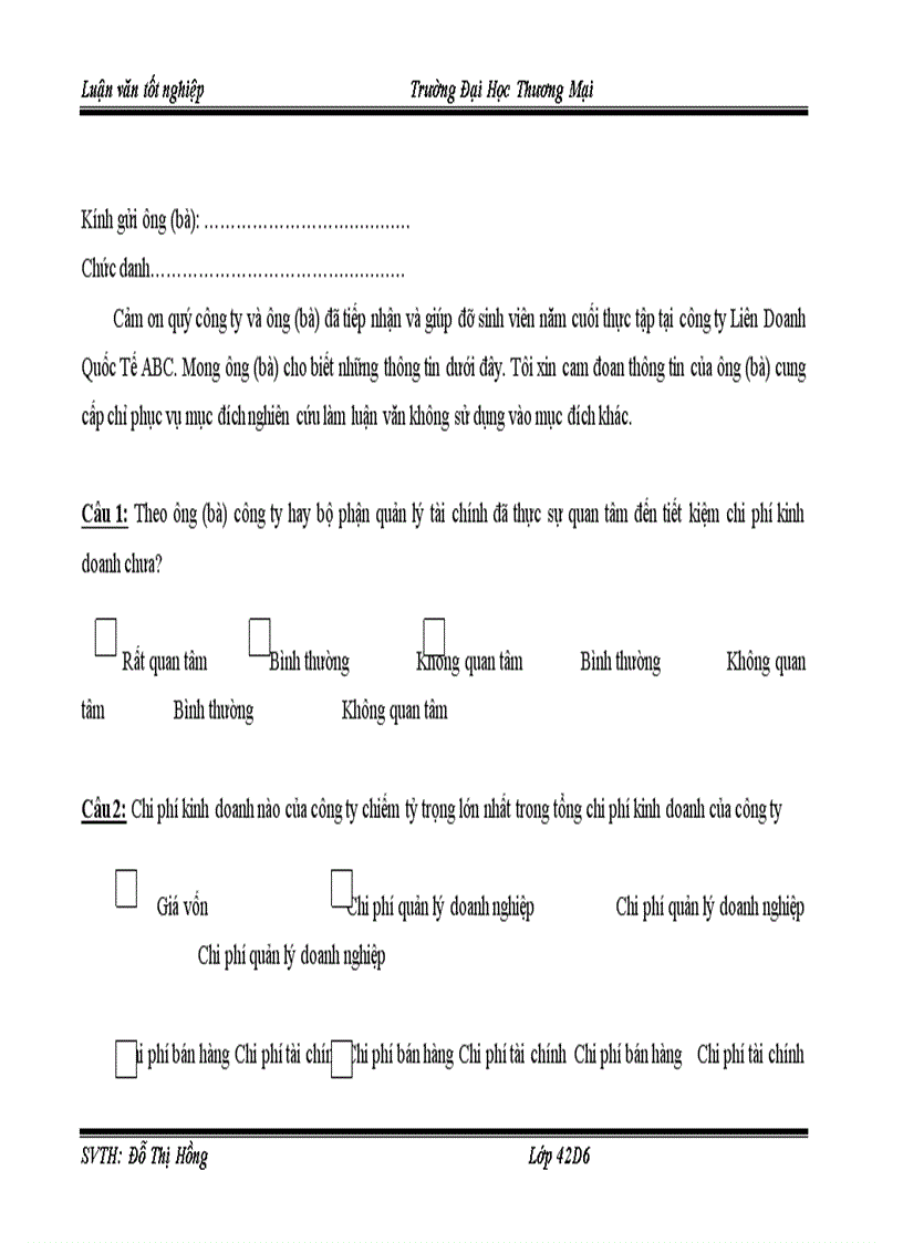 image for page Tiết kiệm chi phí kinh doanh của công ty Liên Doanh Quốc Tế ABC