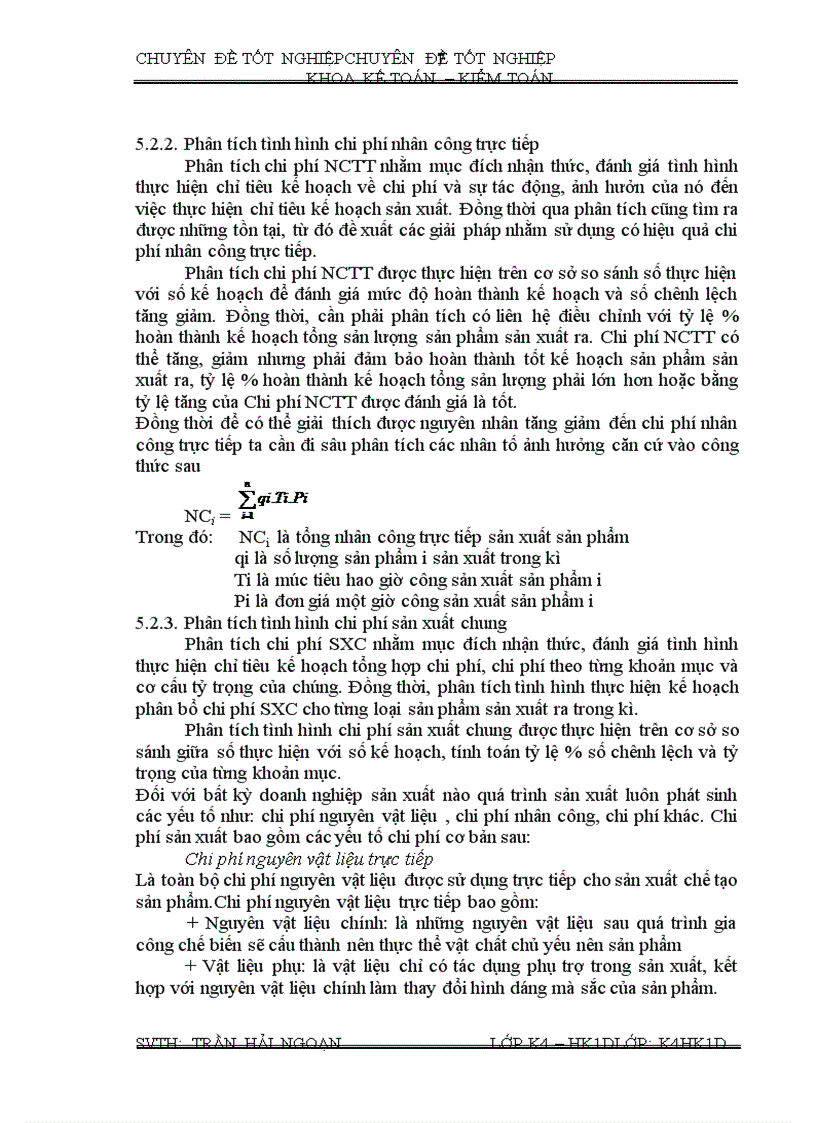 image for page Phân tích chi phí sản xuất tại công ty TNHH Thắng Lợi