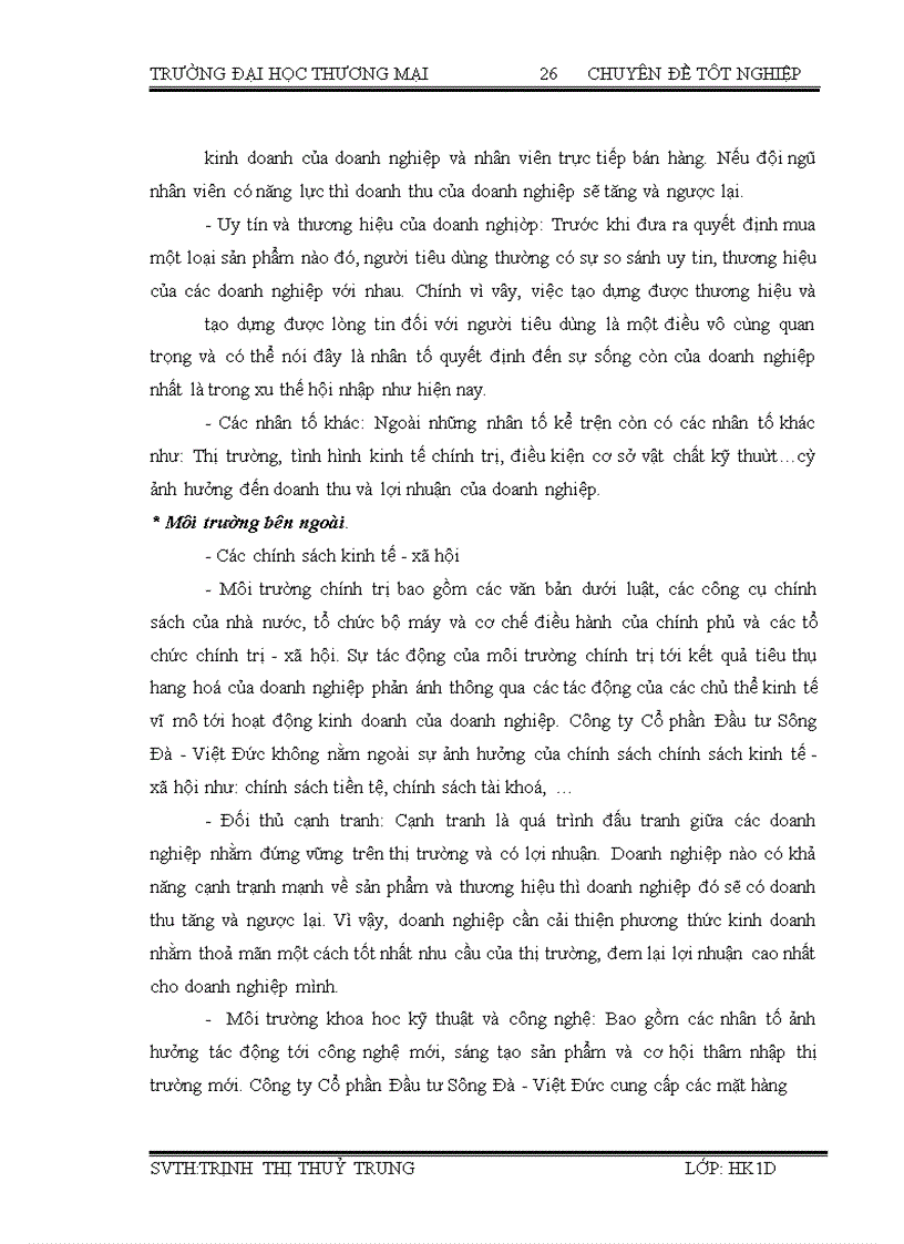 image for page Phân tích doanh thu bán hàng tại công ty Cổ phần Đầu tư Sông Đà - Việt Đức