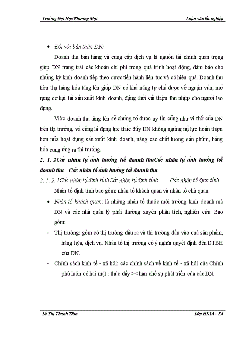 image for page Phân tích thống kê doanh thu bán hàng tại Công ty TNHH công nghệ LTV