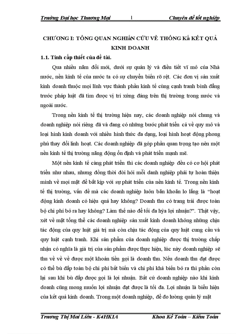 image for page Phân tích thống kê kết quả kinh doanh tại Công ty Cổ phần thương mại và hợp tác quốc tế KST