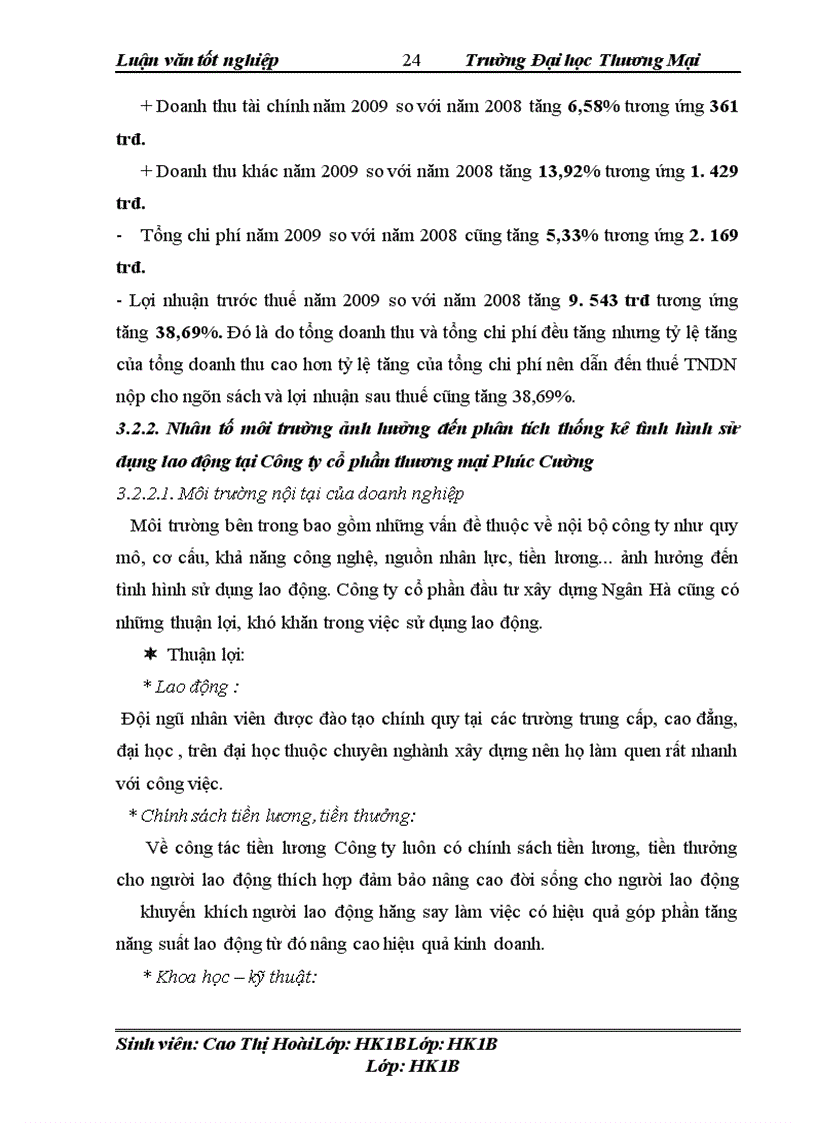 image for page Phân tích thống kê tình hình sử dụng lao động tại công ty cổ phần đầu tư Xây Dựng Ngân Hà