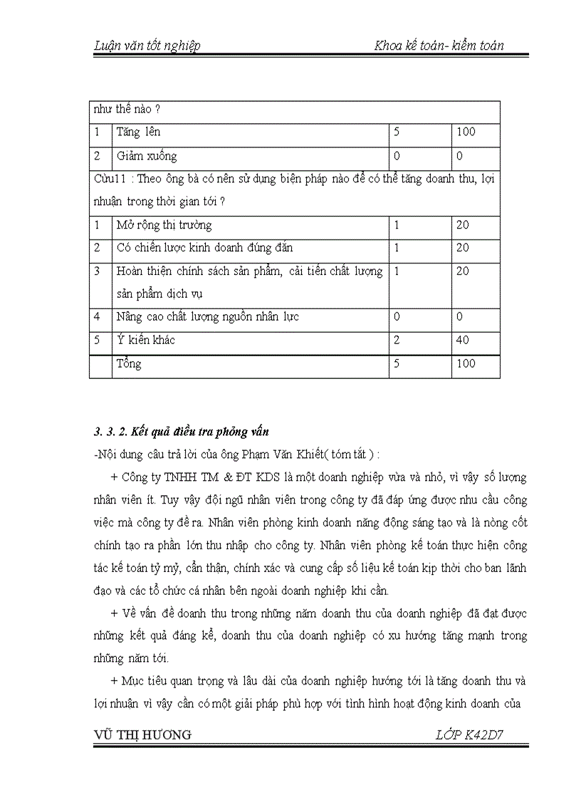 image for page Phân tích và dự báo thống kê doanh thu của công ty trách nhiệm hữu hạn thương mại và đầu tư KDS