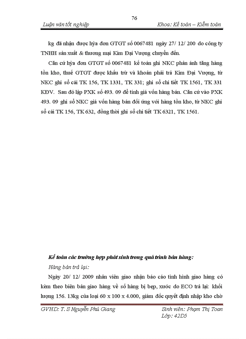 image for page Nhằm hoàn thiện Kế toán bán hàng đồng dẫn điện tại công ty cổ phần đầu tư & thương mại Đông Phương