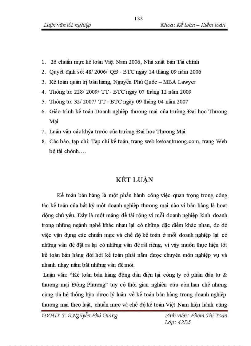 image for page Nhằm hoàn thiện Kế toán bán hàng đồng dẫn điện tại công ty cổ phần đầu tư & thương mại Đông Phương