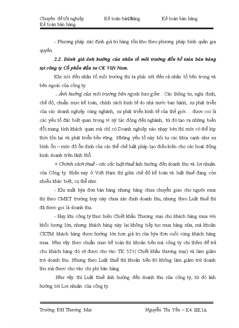 image for page Kế toán Bán hàng mặt hàng điện tử tại công ty cổ phần đầu tư CK Việt Nam