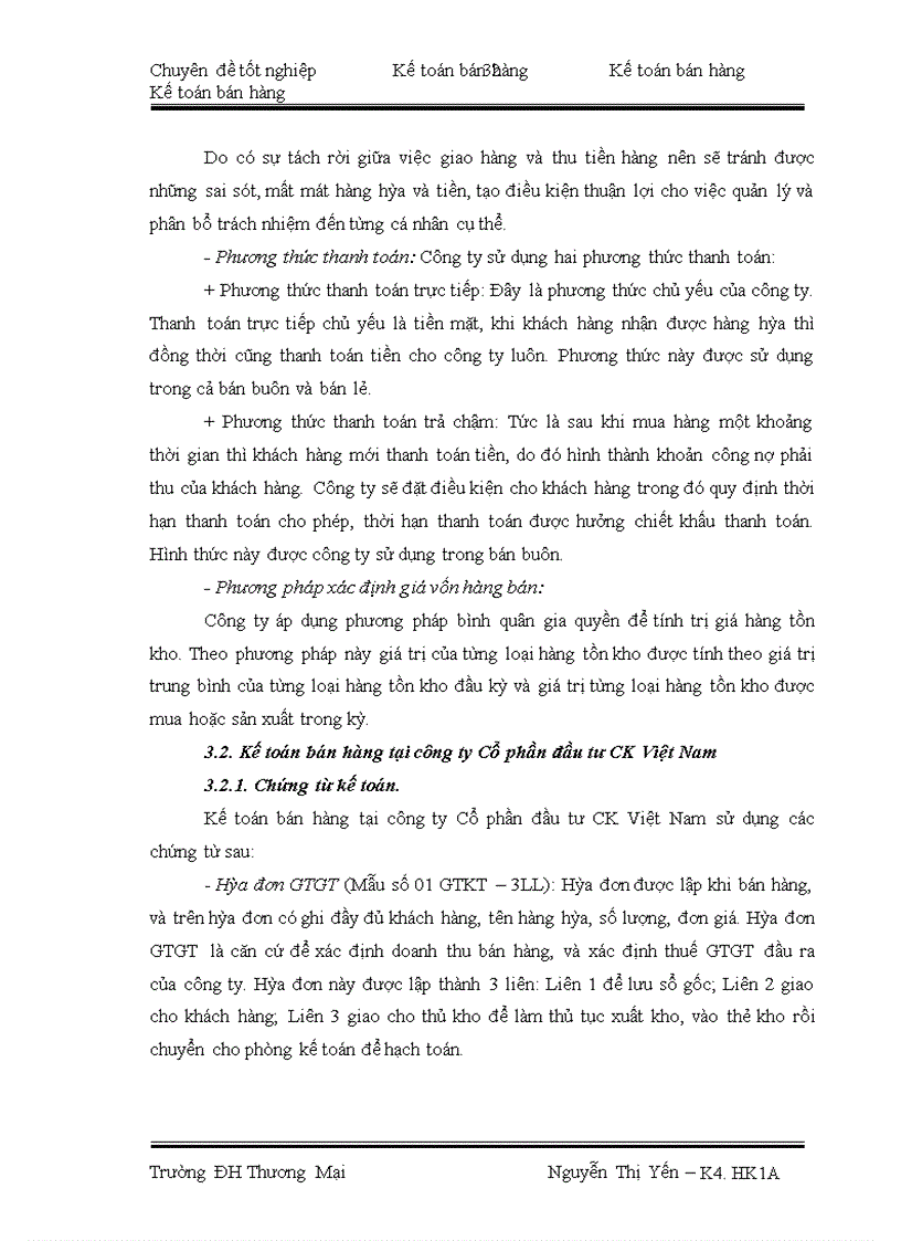 image for page Kế toán Bán hàng mặt hàng điện tử tại công ty cổ phần đầu tư CK Việt Nam