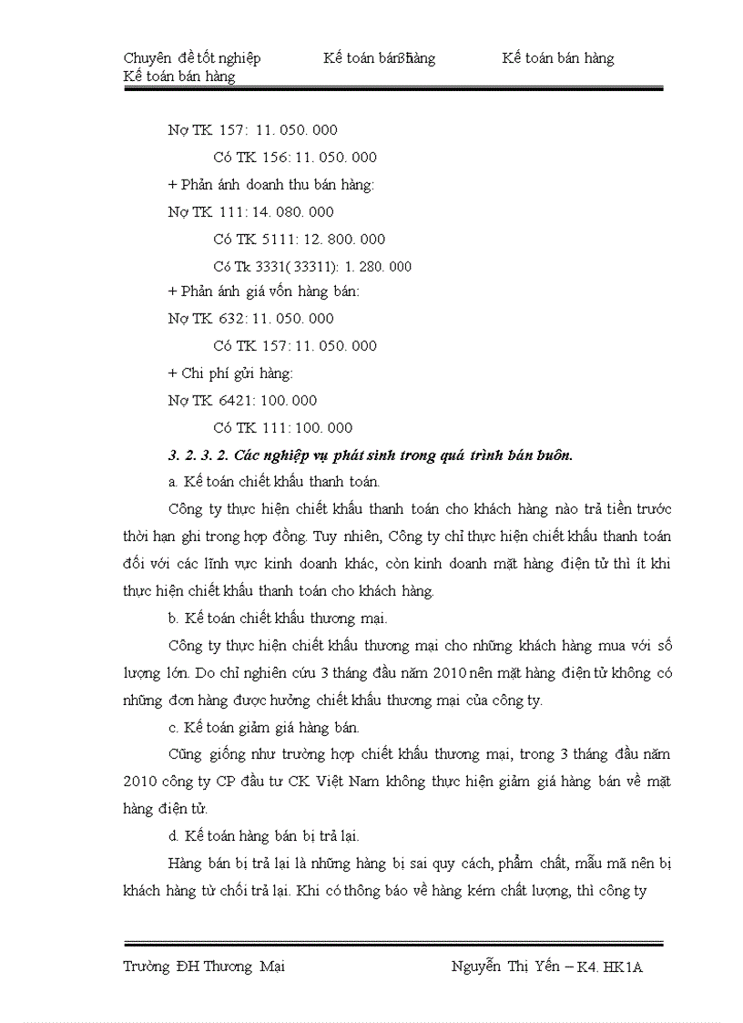 image for page Kế toán Bán hàng mặt hàng điện tử tại công ty cổ phần đầu tư CK Việt Nam