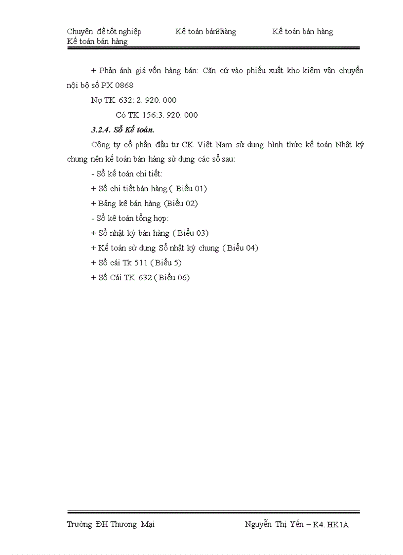 image for page Kế toán Bán hàng mặt hàng điện tử tại công ty cổ phần đầu tư CK Việt Nam