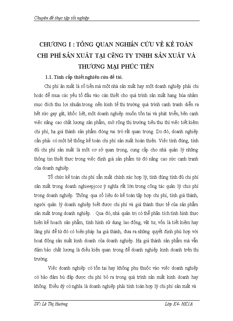 image for page Tổ chức công tác kế toán chi phí sản xuât sản phẩm tại công ty TNHH sản xuất và thương mại Phúc Tiến