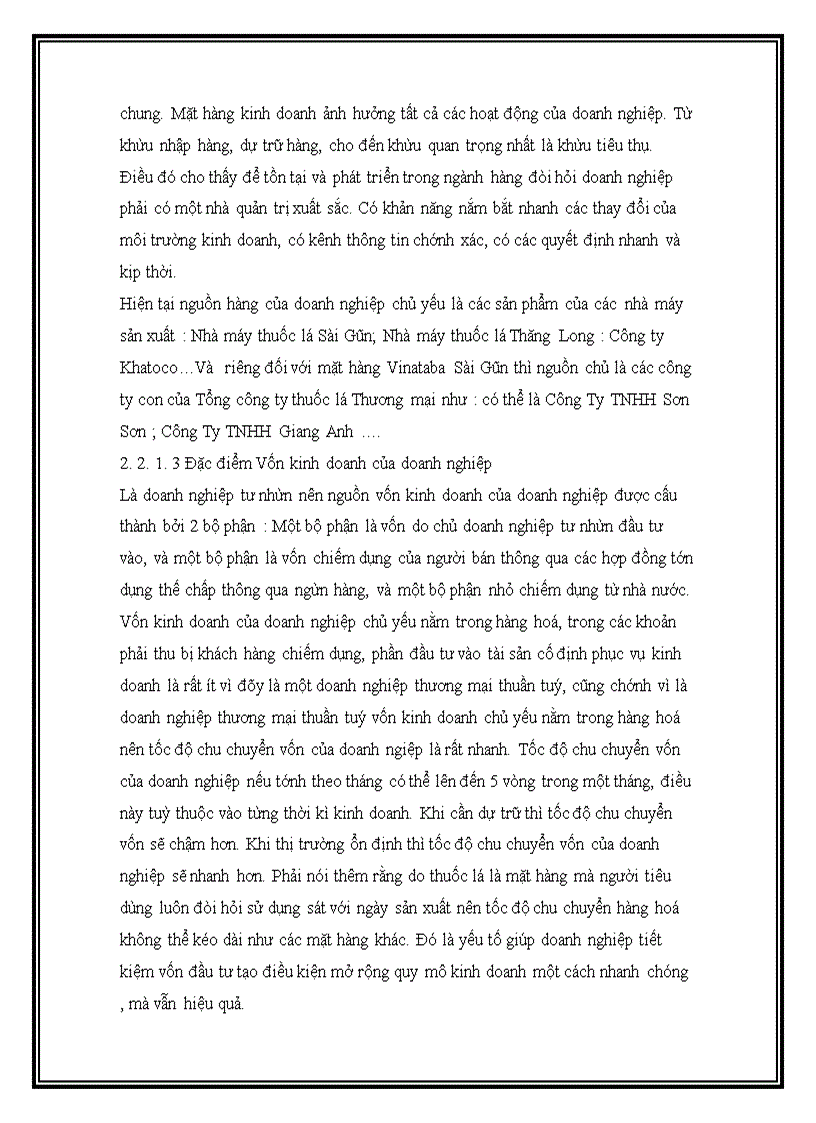 image for page Kế toán mua hàng thuốc lá Vinataba Sài Gòn tại Doanh Nghiệp Tư Nhân Thắng Thuý