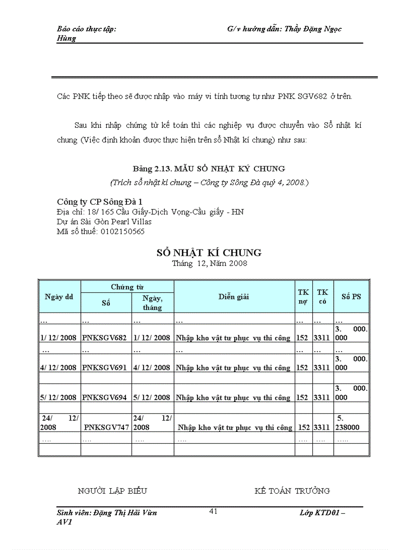 image for page Hoàn thiện kế toán nguyên, vật liệu tại Chi nhánh Công ty Cổ phần Sông Đà 1 tại Hà Nội