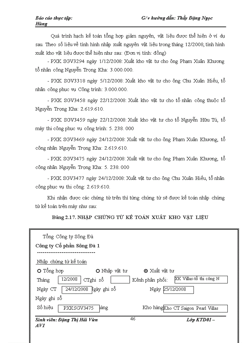 image for page Hoàn thiện kế toán nguyên, vật liệu tại Chi nhánh Công ty Cổ phần Sông Đà 1 tại Hà Nội