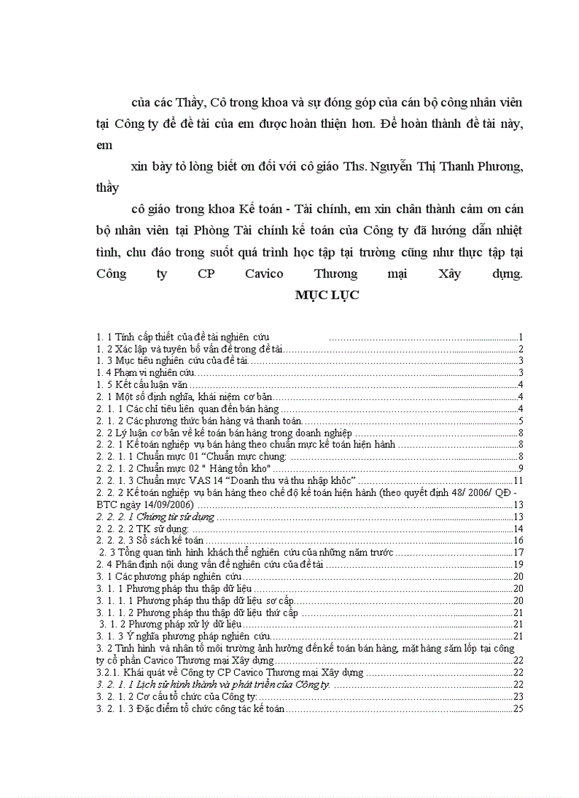 image for page Kế toán bán nhóm hàng săm lốp tại Công ty cổ phần Cavico Thương mại Xây dựng