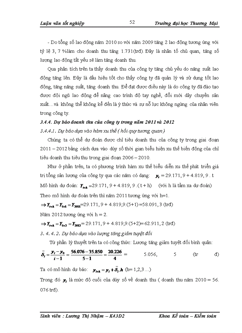 image for page Phân tích thống kê doanh thu tại công ty Giống rau quả Trung Ương