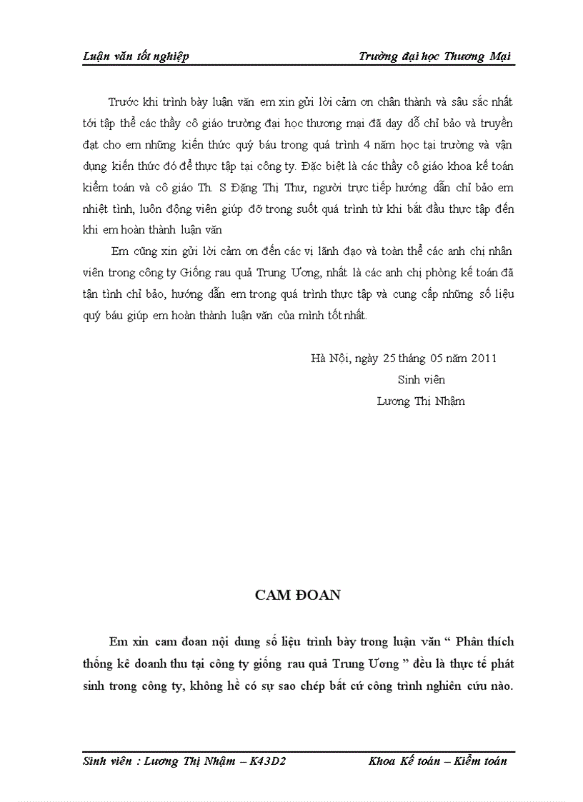 image for page Phân tích thống kê doanh thu tại công ty Giống rau quả Trung Ương