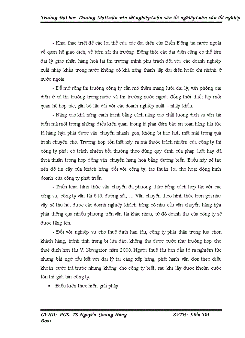 image for page Phân tích lợi nhuận tại công ty vận tải biển Đông