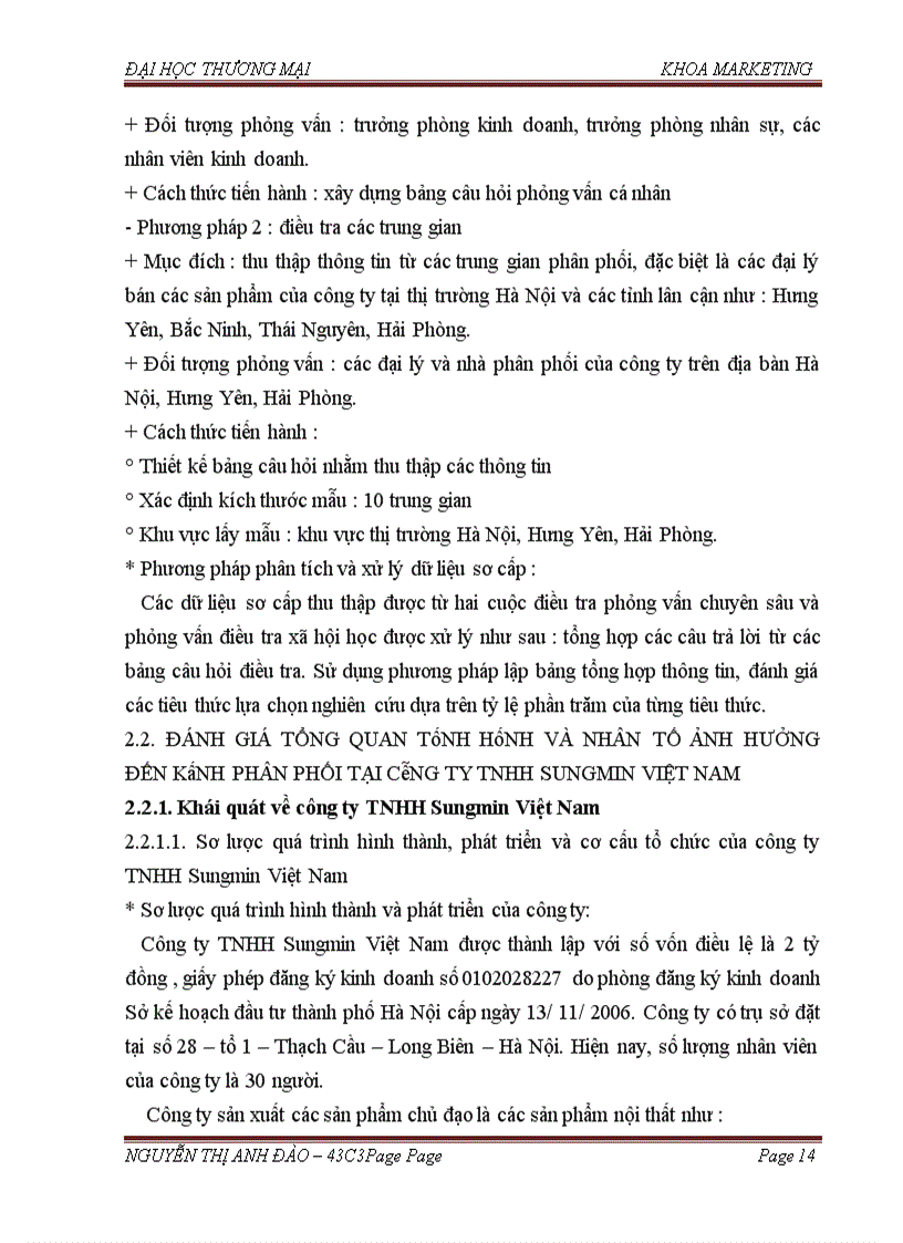 image for page Phát triển kênh phân phối sản phẩm nội thất của công ty TNHH SUNGMIN Việt Nam trên thị trường Hà Nội và các tỉnh lân cận