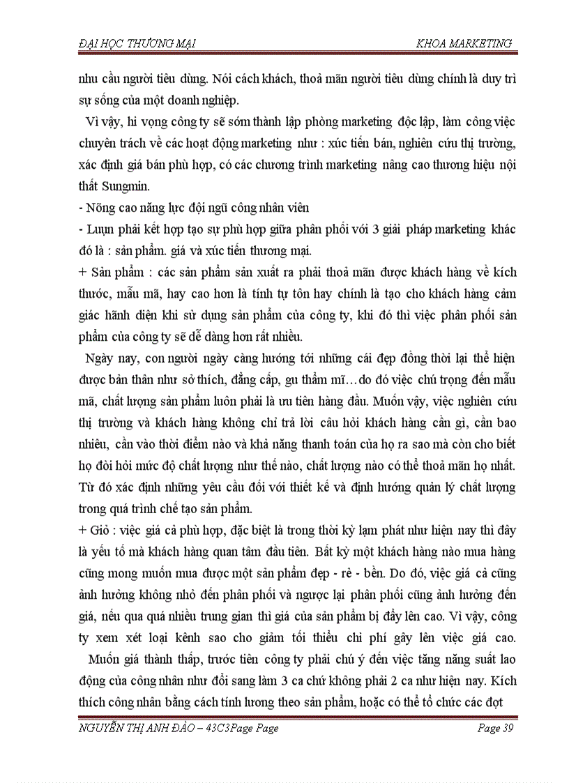 image for page Phát triển kênh phân phối sản phẩm nội thất của công ty TNHH SUNGMIN Việt Nam trên thị trường Hà Nội và các tỉnh lân cận