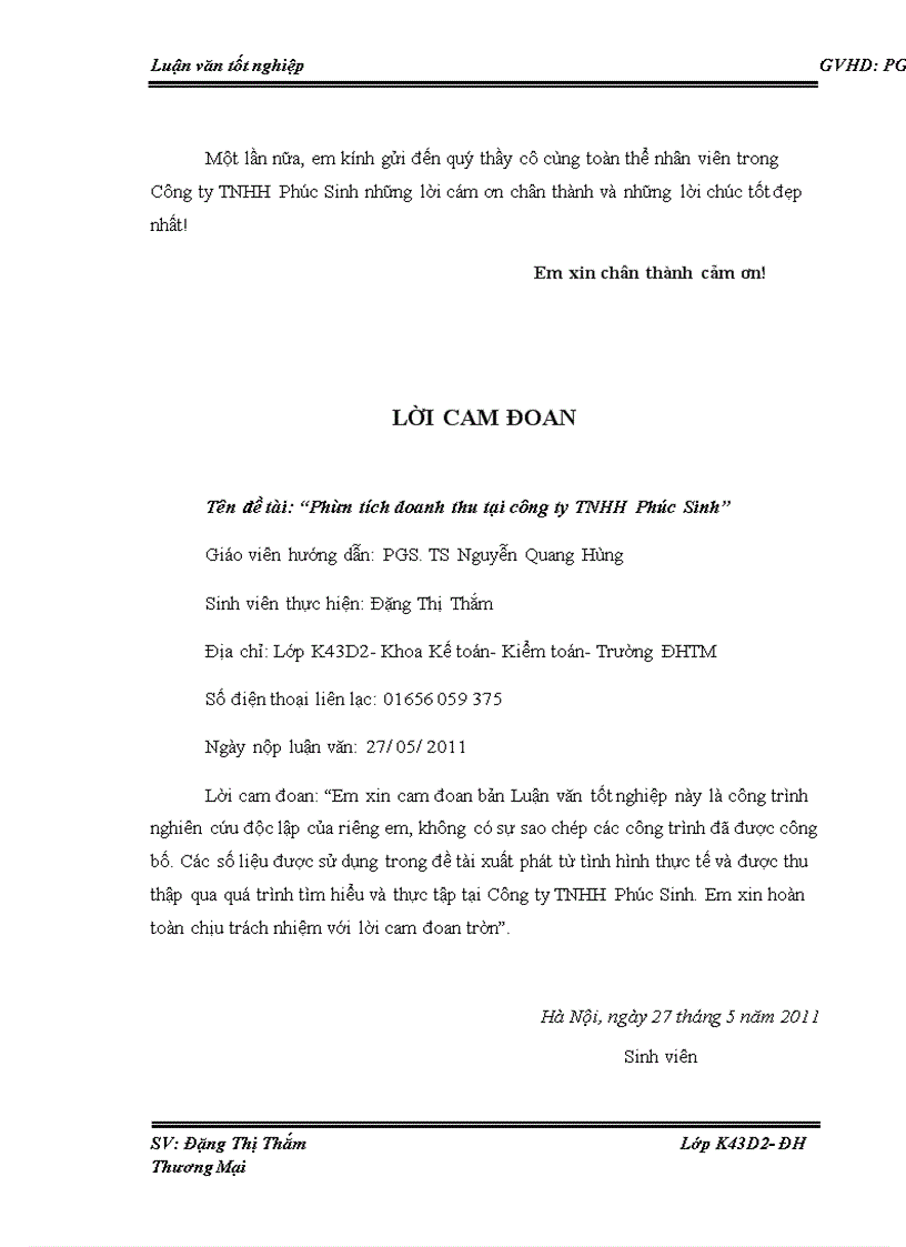 image for page Phân tích doanh thu tại công ty TNHH Phúc Sinh