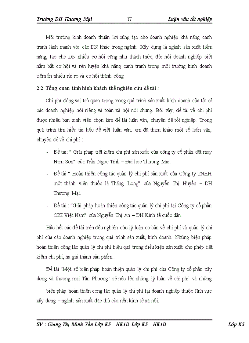 image for page Một số biện pháp hoàn thiện quản lý chi phí sản xuất của Công ty cổ phần xây dựng và thương mại Tân Phương